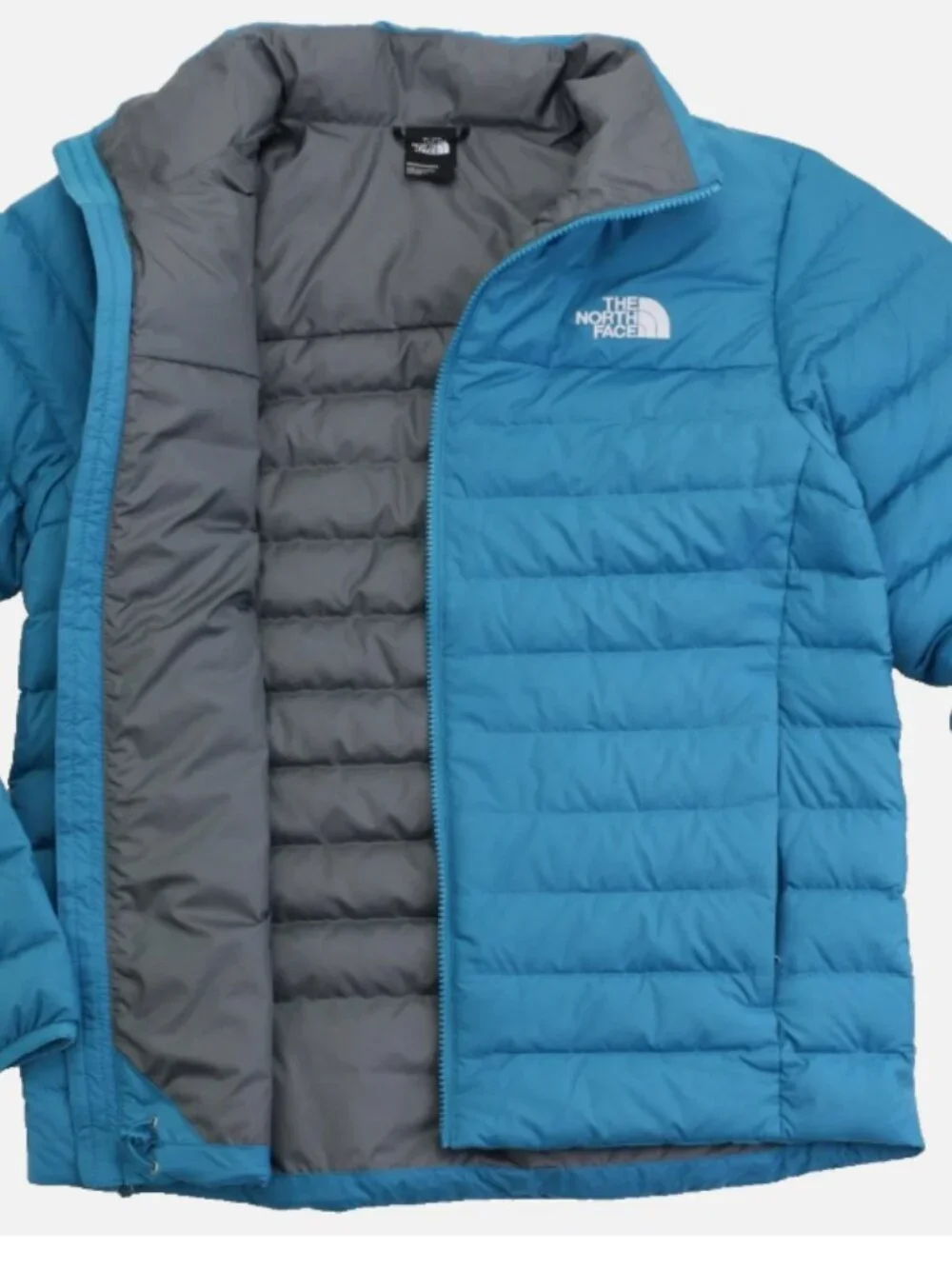 The North Face Men’s Minoqua Down Jacket 600-fill DWR Digital Blue Color Size S